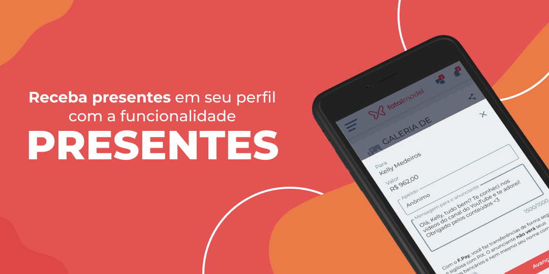 Funcionalidade Presentes: Receba presentes dos contratantes em seu perfil