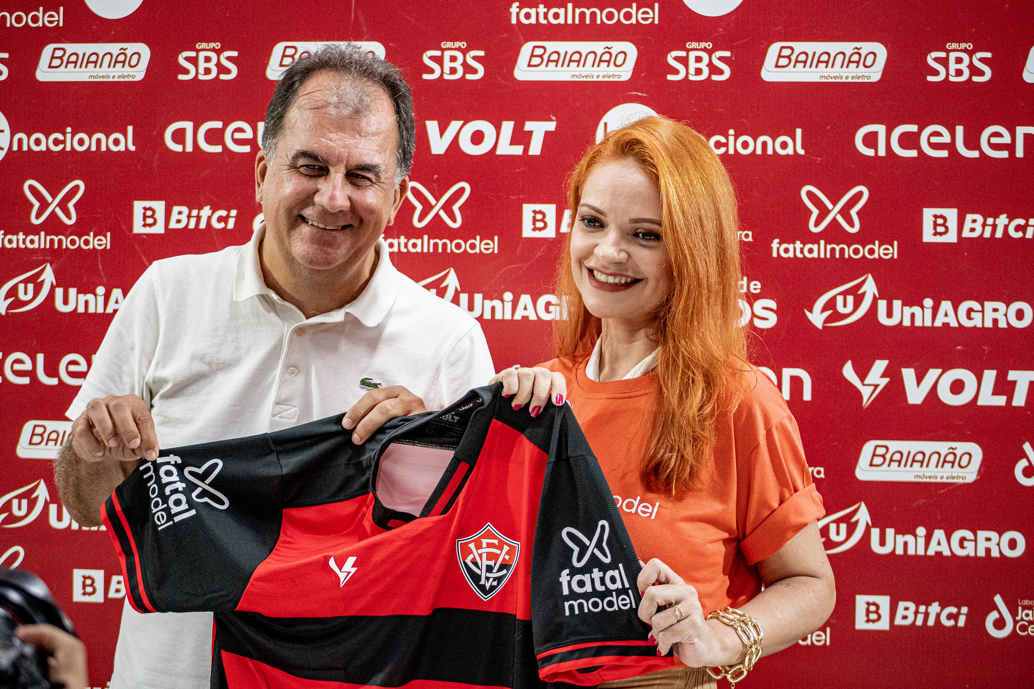 Patrocínio Fatal Model com o Esporte Clube Vitória