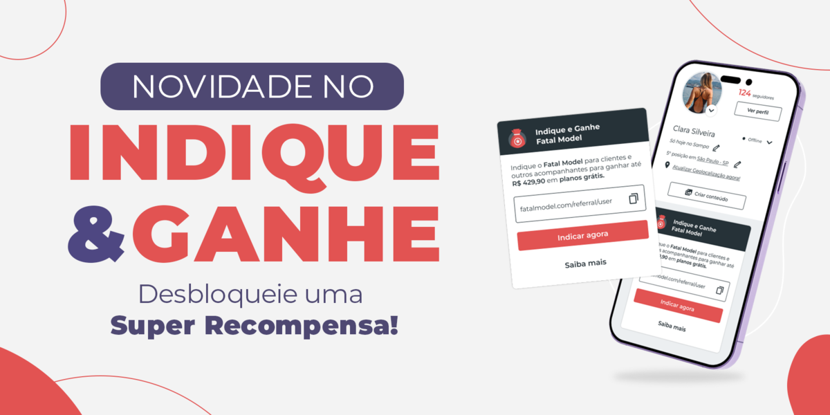 indique e ganhe super recompensas