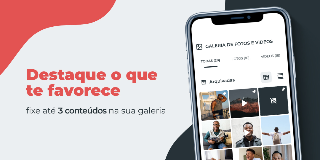 agora é possível fixar publicações no seu perfil do fatal model